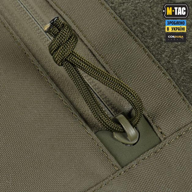 M-Tac сумка Sphaera Hardsling Bag Large з липучкою Elite Ranger Green
