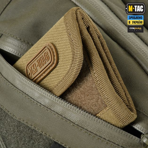 M-Tac сумка Sphaera Hardsling Bag Large з липучкою Elite Ranger Green