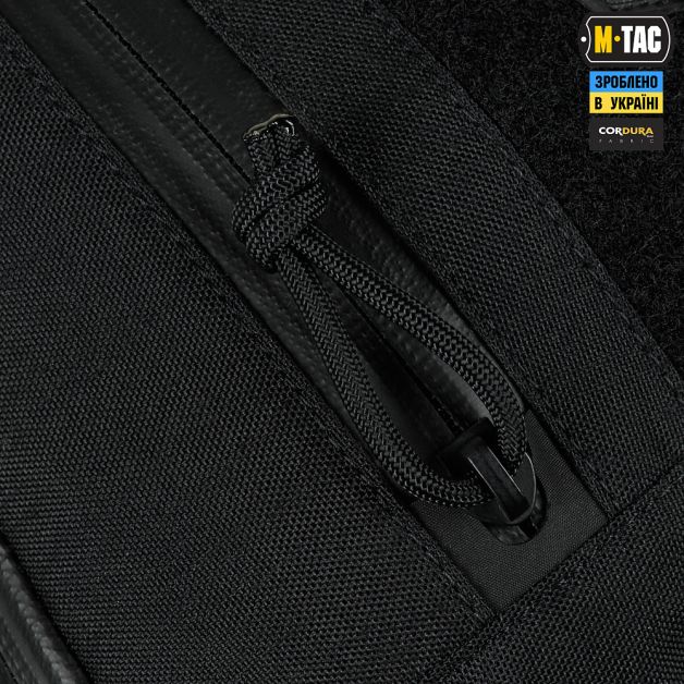M-Tac сумка Sphaera Hardsling Bag Large с липучкой Elite Black