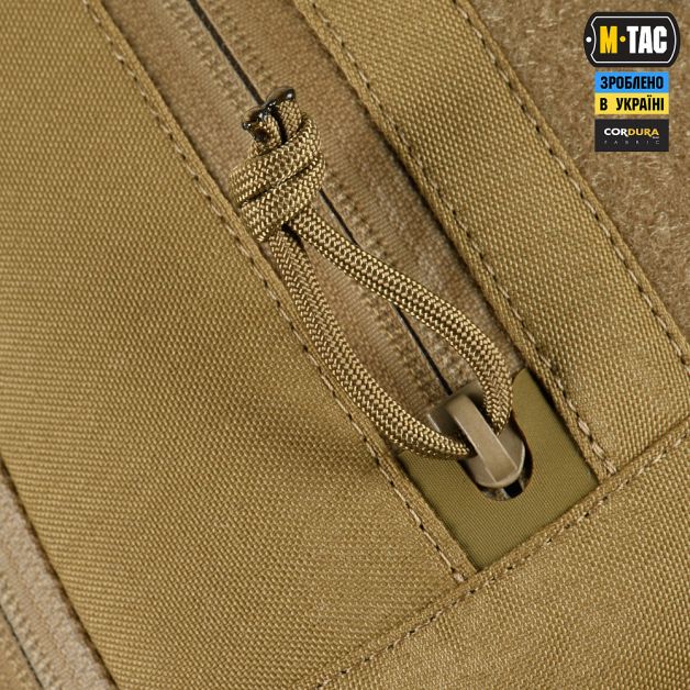 M-Tac сумка Sphaera Hardsling Bag Large с липучкой Elite Coyote