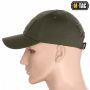 M-Tac бейсболка с липучкой Flex рип-стоп Army Olive