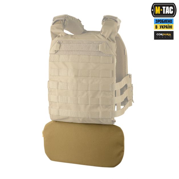 M-Tac захист попереку з балістичним пакетом 1 клас X-Large для Cuirass QRS Coyote