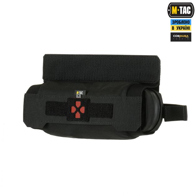 M-Tac подсумок медицинский горизонтальный ROLL Elite Black