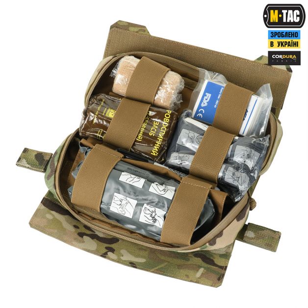 M-Tac подсумок медицинский горизонтальный ROLL Elite Multicam