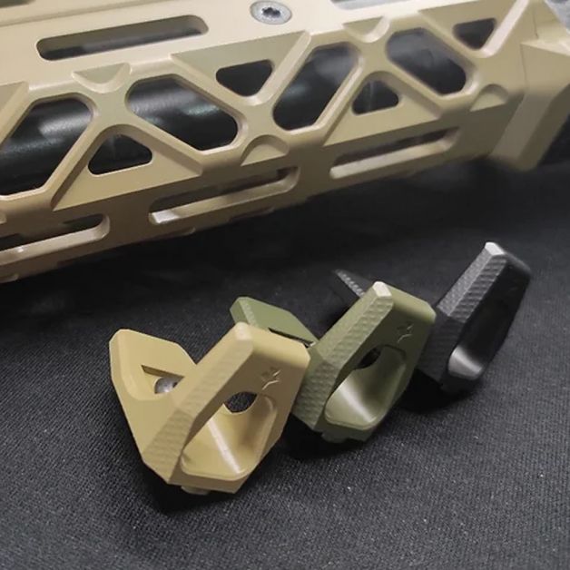 Крук Упор для пальця із кріпленням M-Lok CERAKOTE Armor Black