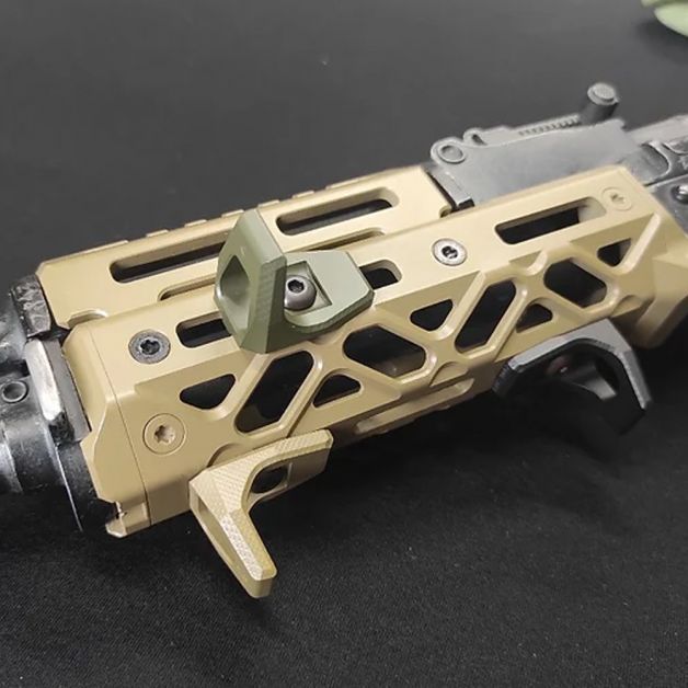 Крук Упор для пальця із кріпленням M-Lok CERAKOTE Armor Black