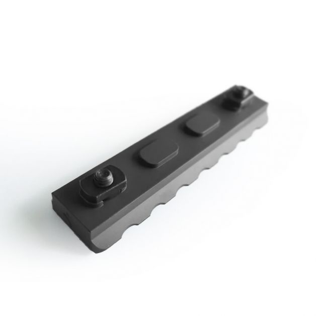 Крук Рейка Пікатінні на 7 слоти із кріпленням стандарту  M-Lok black