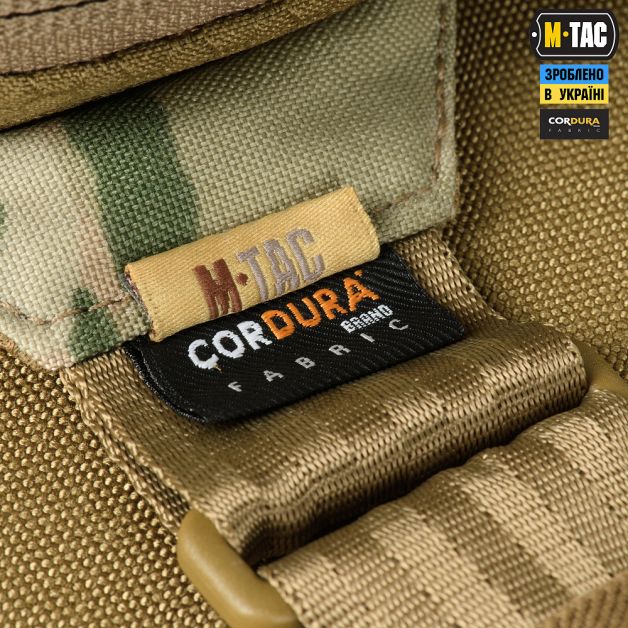 M-Tac сумка Sling Pistol Bag Elite Hex с липучкой Multicam/Coyote