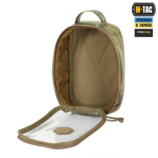 M-Tac органайзер утилитарный прозрачный Elite Small Gen.II Multicam