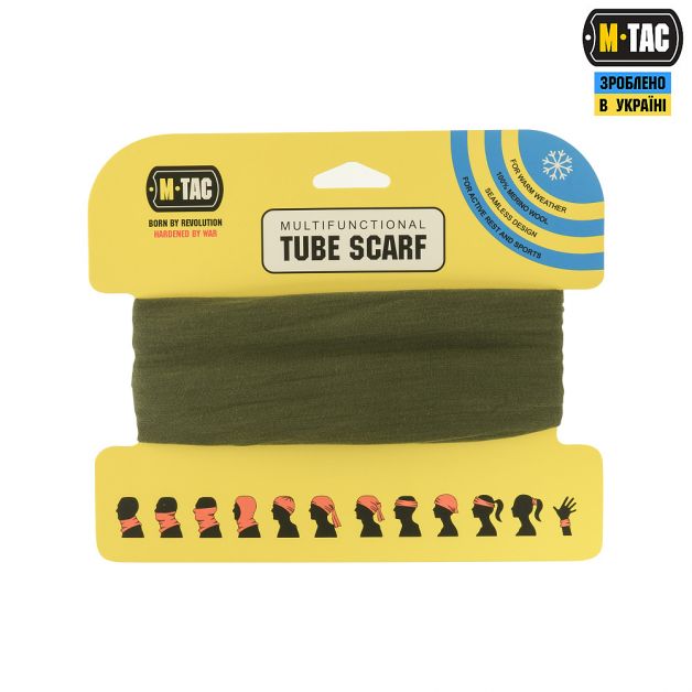 M-Tac шарф-труба Merino Wool Olive