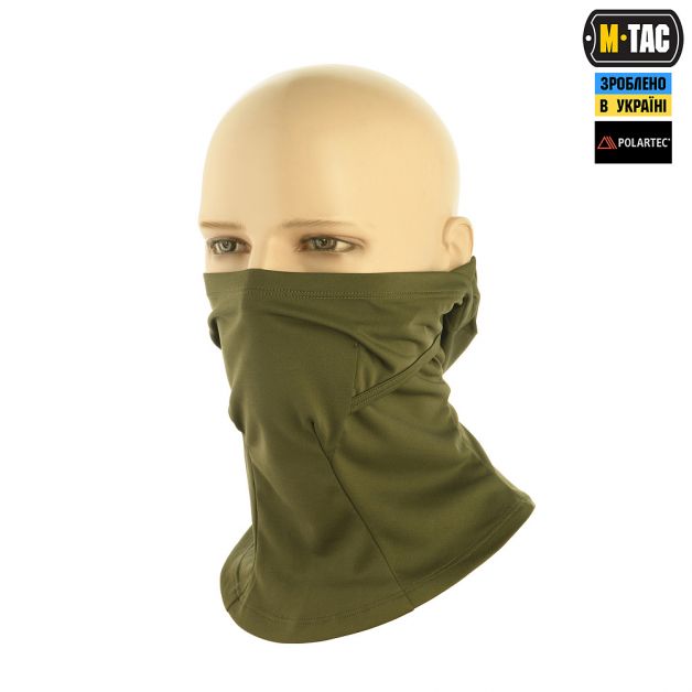 M-Tac балаклава-ниндзя потоотводящая Polartec Army Olive