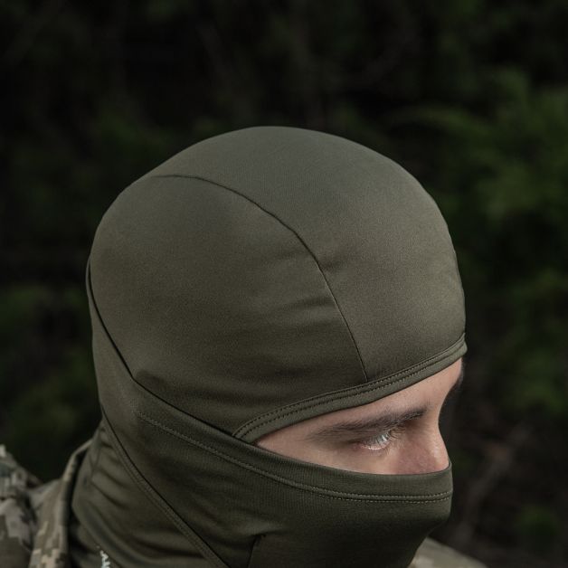M-Tac балаклава-ниндзя потоотводящая Polartec Army Olive
