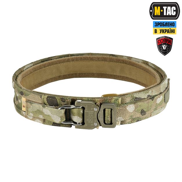 M-Tac ремень Range Belt D-Ring Cobra Buckle Multicam
