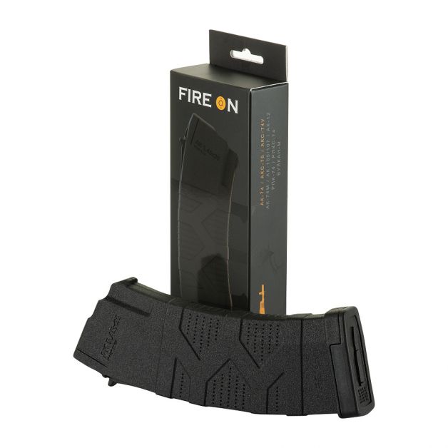 Fire On Магазин АК 5,45 на 30 патронов Black/Red