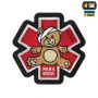 M-Tac нашивка Paramedic Медвідь (вышивка) Bronze/Black