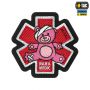 M-Tac нашивка Paramedic Медвідь (вышивка) Pink/Black