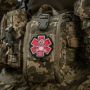 M-Tac нашивка Paramedic Медвідь (вышивка) Pink/Black