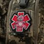 M-Tac нашивка Paramedic Медвідь (вышивка) Pink/Black