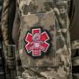 M-Tac нашивка Paramedic Медвідь (вышивка) Pink/Black