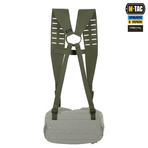 M-Tac ремни плечевые для тактического пояса Laser Cut Ranger Green