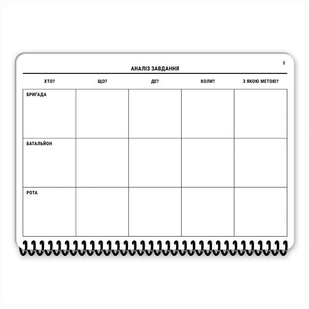 Ecopybook Tactical Блокнот командира взводу