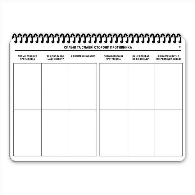 Ecopybook Tactical Блокнот командира взводу