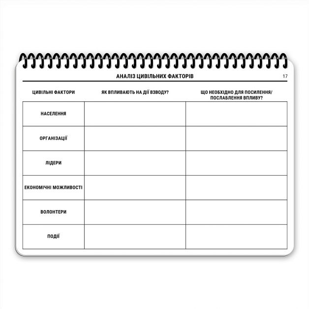 Ecopybook Tactical Блокнот командира взводу