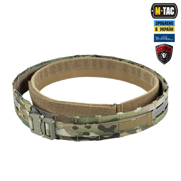 M-Tac ремінь Tiger Belt Cobra Buckle Multicam