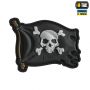 M-Tac нашивка Веселий Роджер PVC Black