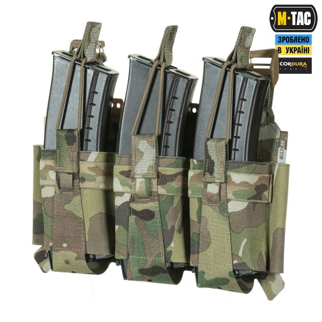 M-Tac передня панель для плитоноски Cuirass QRS на три магазина Multicam