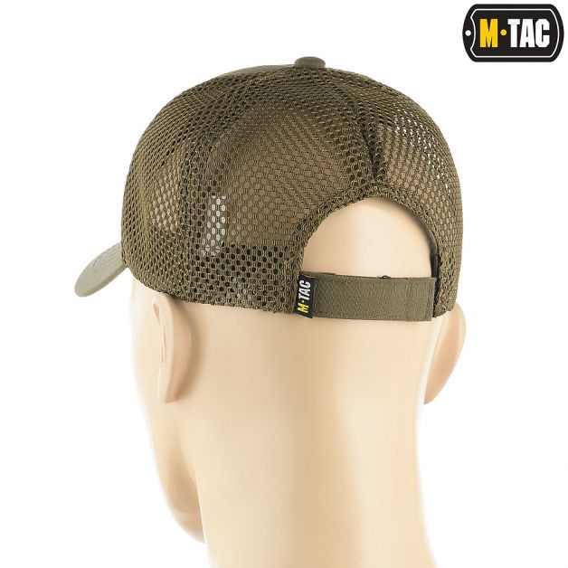 M-Tac бейсболка з сіткою Flex ріп-стоп Dark Olive