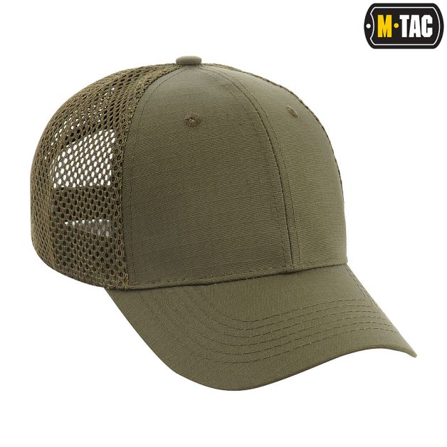 M-Tac бейсболка з сіткою Flex ріп-стоп Dark Olive
