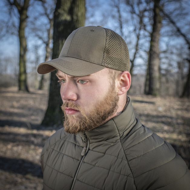 M-Tac бейсболка з сіткою Flex ріп-стоп Dark Olive