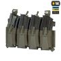 M-Tac передняя панель для плитоноски Cuirass QRS XL на 4 магазина Ranger Green