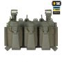 M-Tac передняя панель для плитоноски Cuirass QRS на три магазина Ranger Green