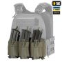 M-Tac передняя панель для плитоноски Cuirass QRS на три магазина Ranger Green