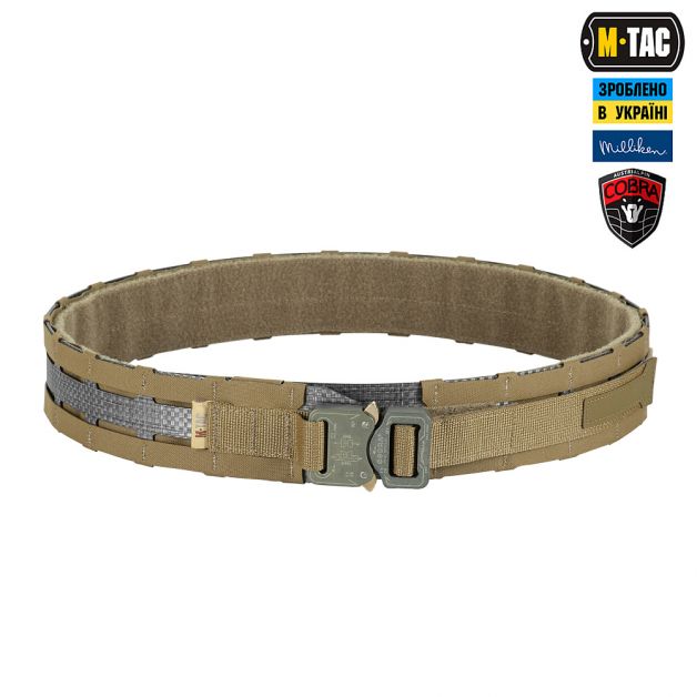M-Tac ремень Tiger Belt Cobra Buckle Coyote