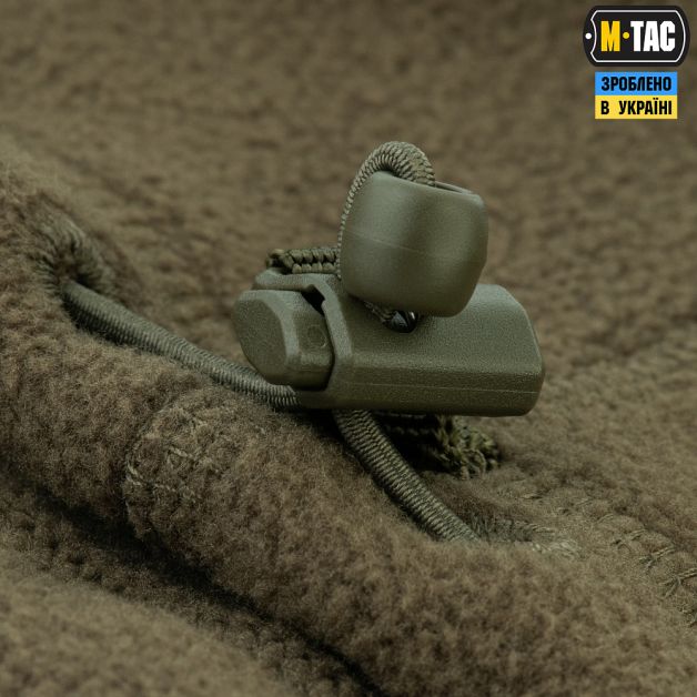 M-Tac шарф-труба Elite короткий с затяжкой флис (320г/м2) Dark Olive