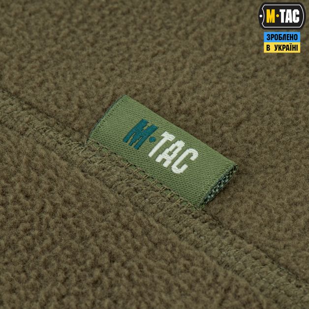 M-Tac шарф-труба Elite короткий с затяжкой флис (320г/м2) Dark Olive