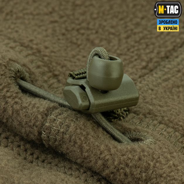 M-Tac шарф-труба анатомический с затяжкой Elite флис (320г/м2) Dark Olive