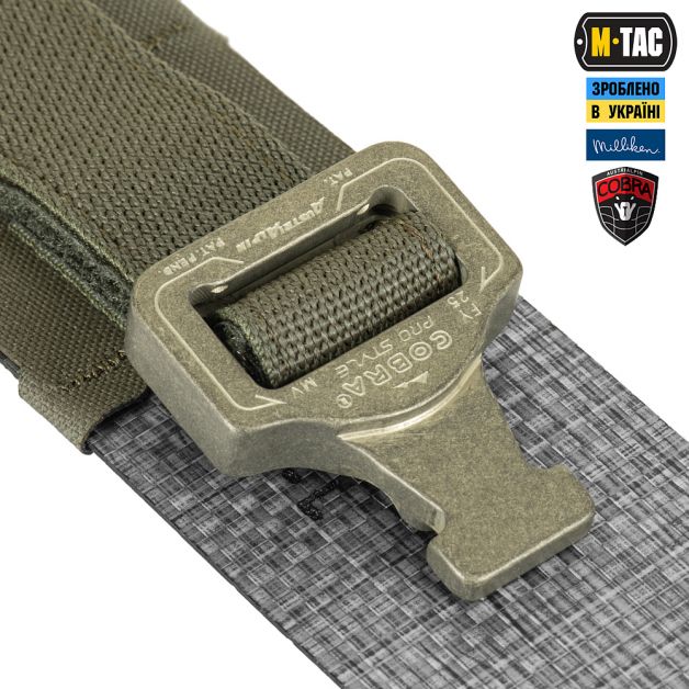 M-Tac ремінь Tiger Belt Cobra Buckle Ranger Green