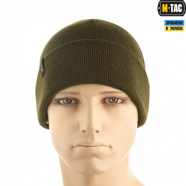 M-Tac шапка тонка в'язка 100% акрил Dark Olive