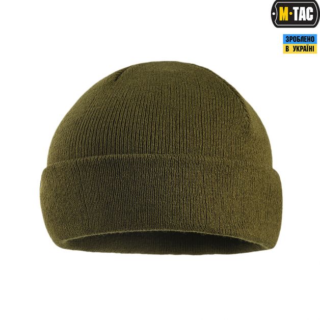 M-Tac шапка тонка в'язка 100% акрил Dark Olive