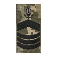 Погон на липучці ВМСУ MM14 Старший Майстер Старшина
