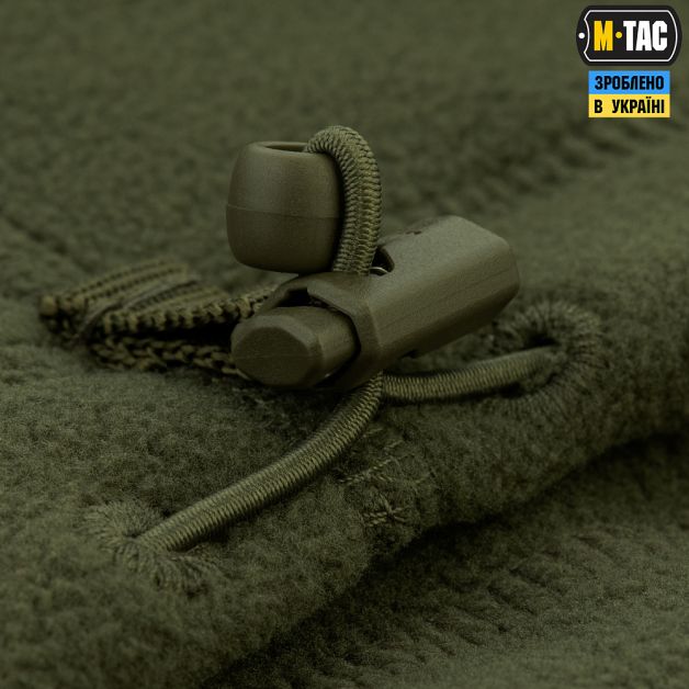 M-Tac шарф-труба Elite короткий с затяжкой флис (320г/м2) Army Olive