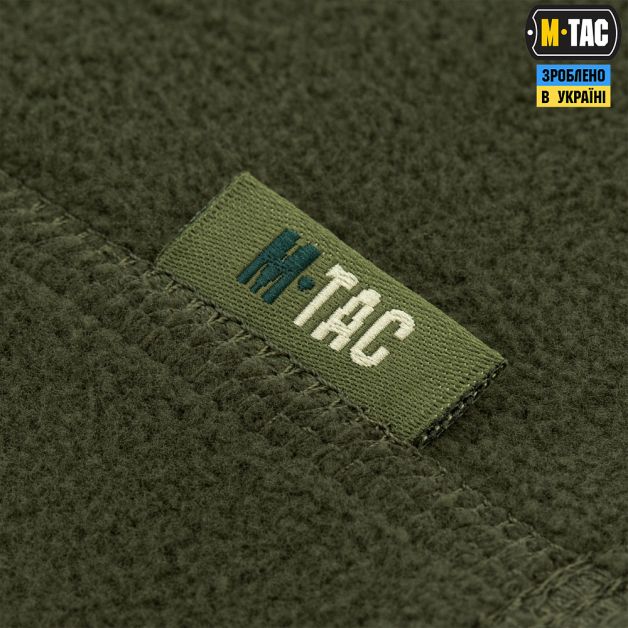 M-Tac шарф-труба Elite короткий с затяжкой флис (320г/м2) Army Olive
