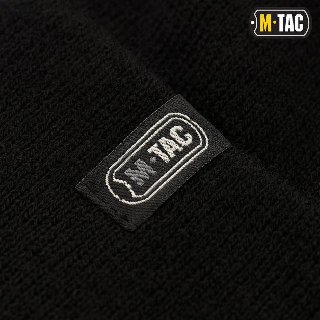 M-Tac шапка тонка в'язка 100% акрил Black