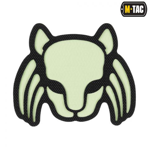 M-Tac нашивка Cat Predator Black/GID