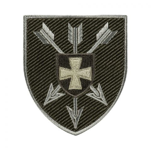 Шеврон 18 ОБрАА ЗСУ Воля і віра польовий