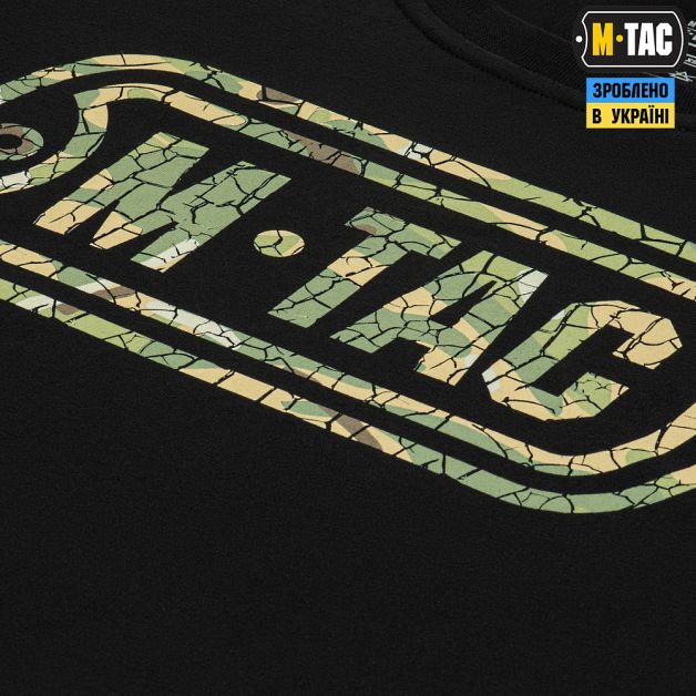 M-Tac футболка Logo довгий рукав Black